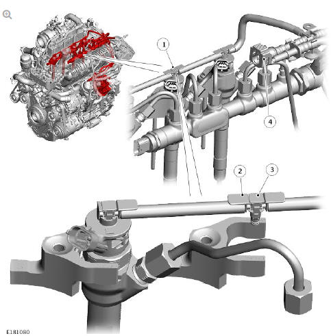 INJECTOR LEAK-OFF PIPES