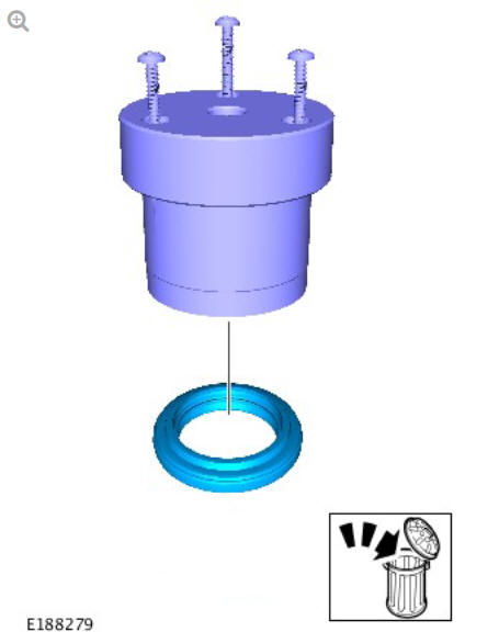 AWD Left Transfer Case Seal - Vehicles with- Active Driveline (G1660847) / Removal and Installation