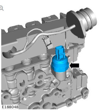 Transmission pressure sensor (G1948803) removal and installation