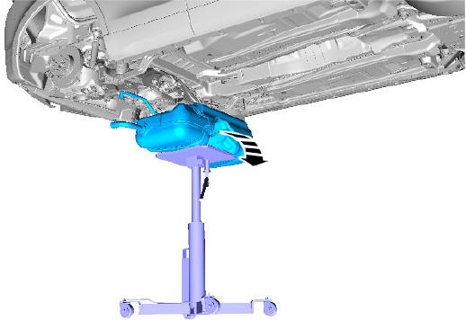 Fuel Tank and Lines - Ingenium i4 2.0l Diesel Fuel Tank (G1779692) / Removal and Installation