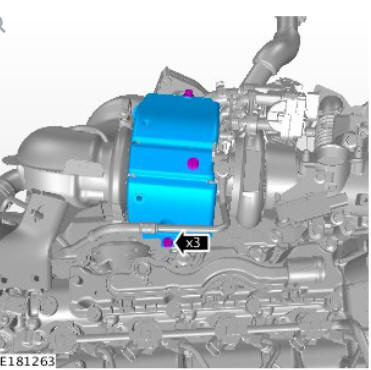 Fuel Charging and Controls - Turbocharger - Ingenium i4 2.0l Diesel Turbocharger (G1875964) Removal and Installation