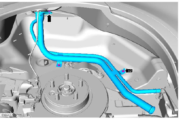 Fuel Tank and Lines - Ingenium i4 2.0l Diesel Fuel Tank Filler Pipe (G1779674) 