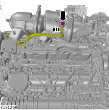 Fuel Charging and Controls - Turbocharger - Ingenium i4 2.0l Diesel Turbocharger (G1875964) Removal and Installation