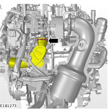 Fuel Charging and Controls - Turbocharger - Ingenium i4 2.0l Diesel Turbocharger (G1875964) Removal and Installation