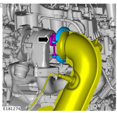 Fuel Charging and Controls - Turbocharger - Ingenium i4 2.0l Diesel Turbocharger (G1875964) Removal and Installation