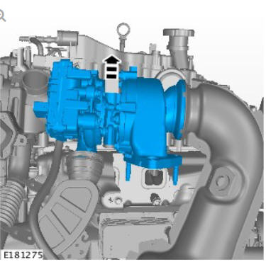 Fuel Charging and Controls - Turbocharger - Ingenium i4 2.0l Diesel Turbocharger (G1875964) Removal and Installation