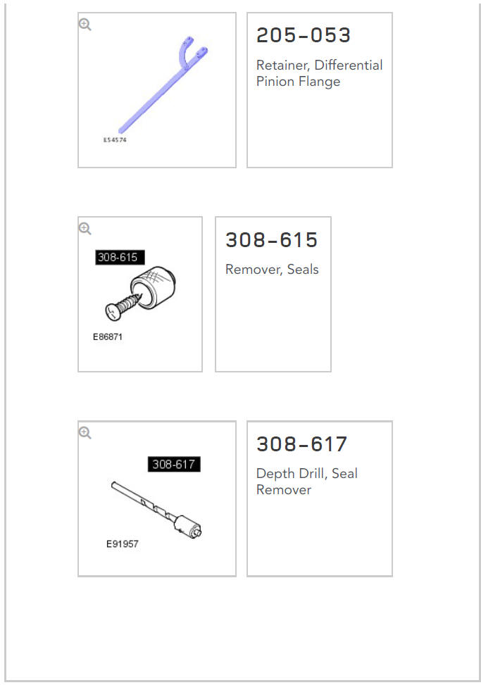 AWD Transfer Case Rear Seal - Vehicles With- Active Driveline (G1660845) / Removal and Installation