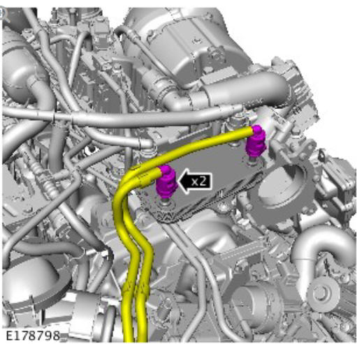Fuel Tank and Lines - Ingenium i4 2.0l Diesel Fuel Cooler (G1885493) 