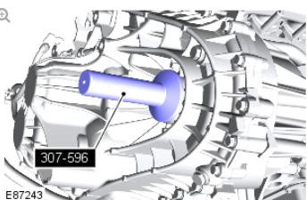 Manual Transmission Transaxle Left Halfshaft Seal (G1353054) / Removal and Installation