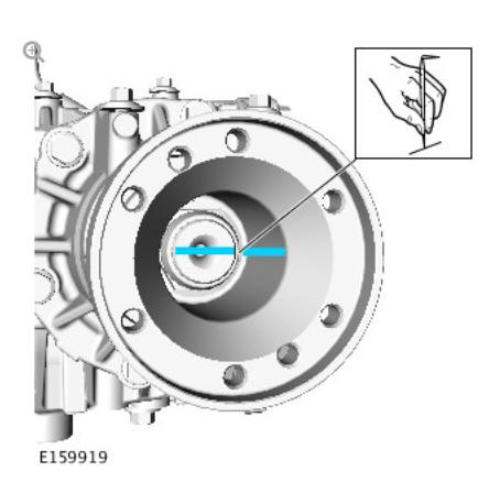 AWD Transfer Case Rear Seal - Vehicles With- Active Driveline (G1660845) / Removal and Installation