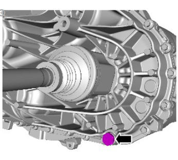MANUAL TRANSMISSION TRANSAXLE TRANSMISSION DRAINING AND FILLING (G1895259) GENERAL PROCEDURES