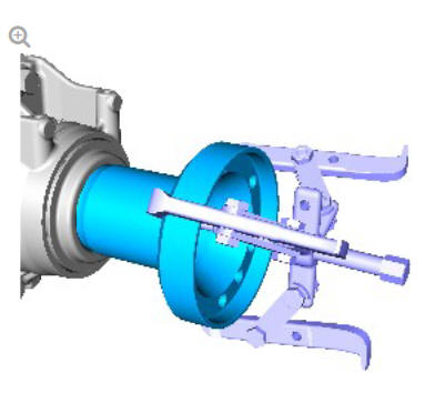 AWD Transfer Case Rear Seal - Vehicles With- Active Driveline (G1660845) / Removal and Installation