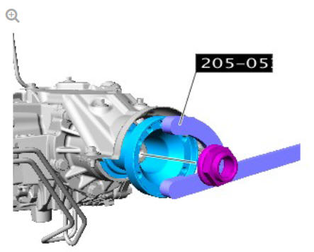AWD Transfer Case Rear Seal - Vehicles With- Active Driveline (G1660845) / Removal and Installation