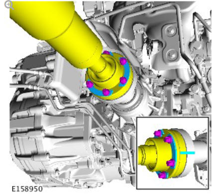 AWD Transfer Case Rear Seal - Vehicles With- Active Driveline (G1660845) / Removal and Installation