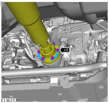 AWD Transfer Case Rear Seal - Vehicles Without- Active Driveline (G1357768) / Removal and Installation