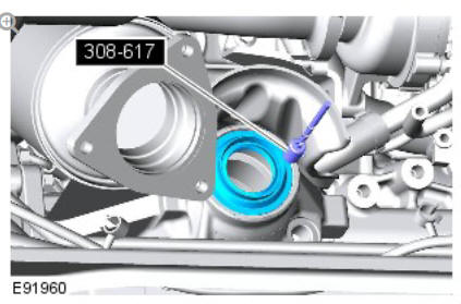 AWD Transfer Case Rear Seal - Vehicles Without- Active Driveline (G1357768) / Removal and Installation