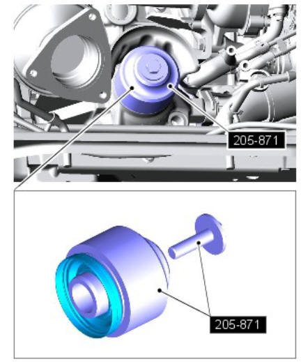 AWD Transfer Case Rear Seal - Vehicles Without- Active Driveline (G1357768) / Removal and Installation