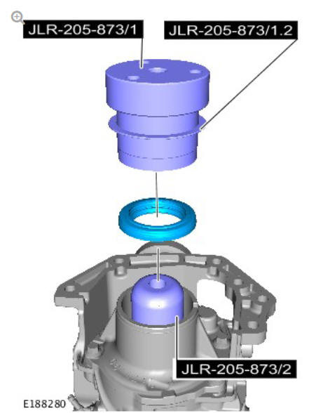 AWD Left Transfer Case Seal - Vehicles with- Active Driveline (G1660846) / Removal and Installation