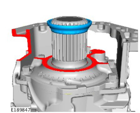 AWD Left Transfer Case Seal - Vehicles with- Active Driveline (G1660846) / Removal and Installation