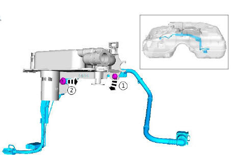 Fuel Filter (G1879979) / Removal and Installation